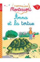 Anna et la tortue, niveau 1 - j-apprends a lire montessori