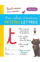 Mon cahier d'ecriture petites lettres des 5 ans