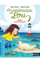 Les animaux de lou: nage, petit phoque !