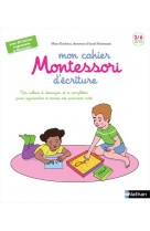 Mon cahier montessori d-ecriture