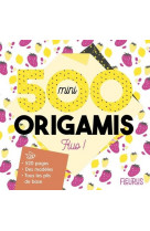 500 mini origamis fluo