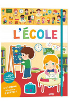 Mes tout premiers autocollants - l'ecole
