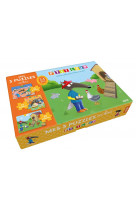 Mes 3 puzzles en bois p-tit loup