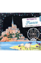 Ma pochette france - cartes à gratter et à colorier
