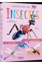 Construis en 3d - insectes
