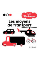 Les moyens de transport - baby montessori