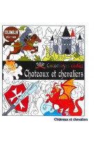 Cha teaux et chevaliers - coloriages codes