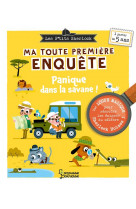 Les ptits sherlock : ma toute premiere enquete ! - panique dans la savane !