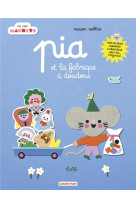 Mes livres magnets - pia et la fabrique a doudous