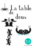 La table de deux - bon pour les bebes