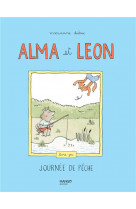 Alma et leon - journee de peche