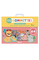 Ma pochette de 100 gommettes  - les bebes animaux