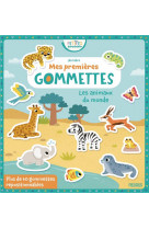 Mes premieres gommettes - les animaux du monde