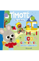 Timote - 300 gommettes repositionnables - les couleurs