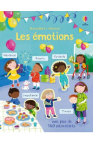 Les emotions - autocollants usborne