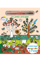 Le jardin potager - coloriage magique a l'eau