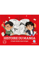 Histoire du manga - la bande dessinee venue du japon