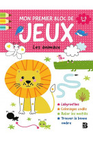 Mon premier bloc de jeux - les animaux