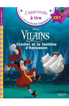 Disney vilains - crochet et le fantôme d'halloween, ce1
