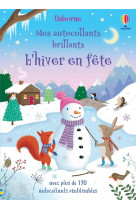 L'hiver en fete - mes autocollants brillants