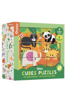 Mes cubes puzzle - animaux mignons