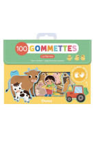 Ma pochette de 100 gommettes  -  la ferme