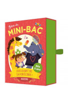 Jeux de cartes - jeu du mini-bac