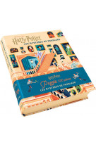 Harry potter - les mysteres de poudlard - livre et puzzle 500 pieces