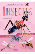 Construis en 3d - insectes