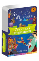 Secrets d-histoire junior - jeu des 7 familles, special grandes civilisations