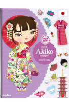 Minimiki - stickers habille akiko au japon