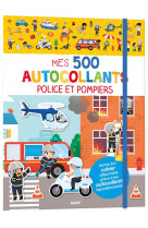 Mes tout premiers autocollants - 500 autocollants - police et pompiers