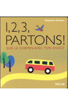 1, 2, 3, partons ! - suis le chemin avec ton doigt