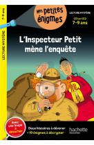 L'inspecteur petit mène l'enquête - ce1 et ce2 - cahier de vacances 2024