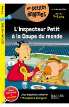 L'inspecteur petit a la coupe du monde  - ce1 et ce2 - cahier de vacances 2024