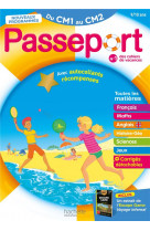 Passeport - du cm1 au cm2 9/10 ans - cahier de vacances 2024
