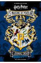 Harry potter : journal creatif - les maisons de poudlard