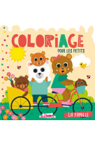Mon p'tit hemma - coloriage pour les petits - la famille