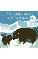 Mes animaux de la montagne en livre sonore a toucher