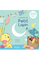 Contes musicaux petit format - t19 - la lessive de petit lapin, livre-cd