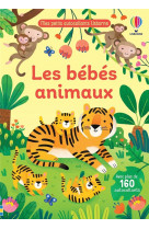 Les bebes animaux - mes petits autocollants usborne - des 3 ans