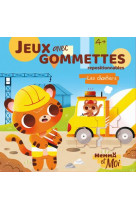 Hemma et moi - jeux avec gommettes - les chantiers