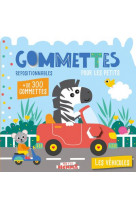 Gommettes pour les petits - les vehicules