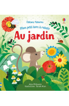 Au jardin - mon petit livre a rabats