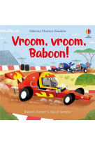 Vroom, vroom, baboon!