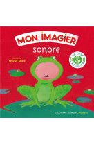 Mon imagier sonore - livre-cd avec qr code