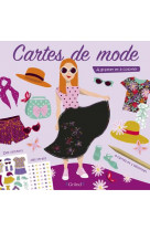 Cartes de mode - jolis motifs - nouvelle edition