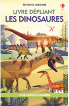Les dinosaures - livre depliant