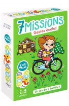 7 missions - gestes écolos
