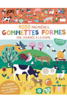 Mes tout premiers autocollants - 1000 premières gommettes formes - une journée à la ferme